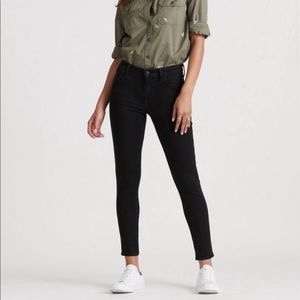 lucky brand black jeans (ava super skinny)